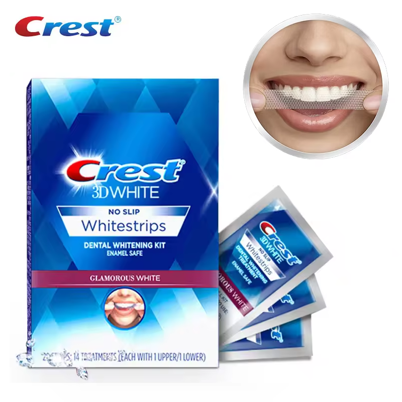 Whitening Strip 3D - Crest 3D Whitestrips Dental Bleach Teeth