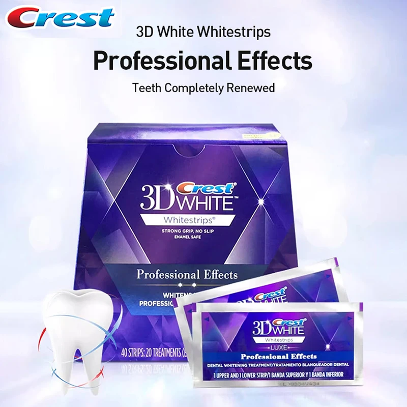 Whitening Strip 3D - Crest Professional Effects Whitestrip 3D Whitestrips