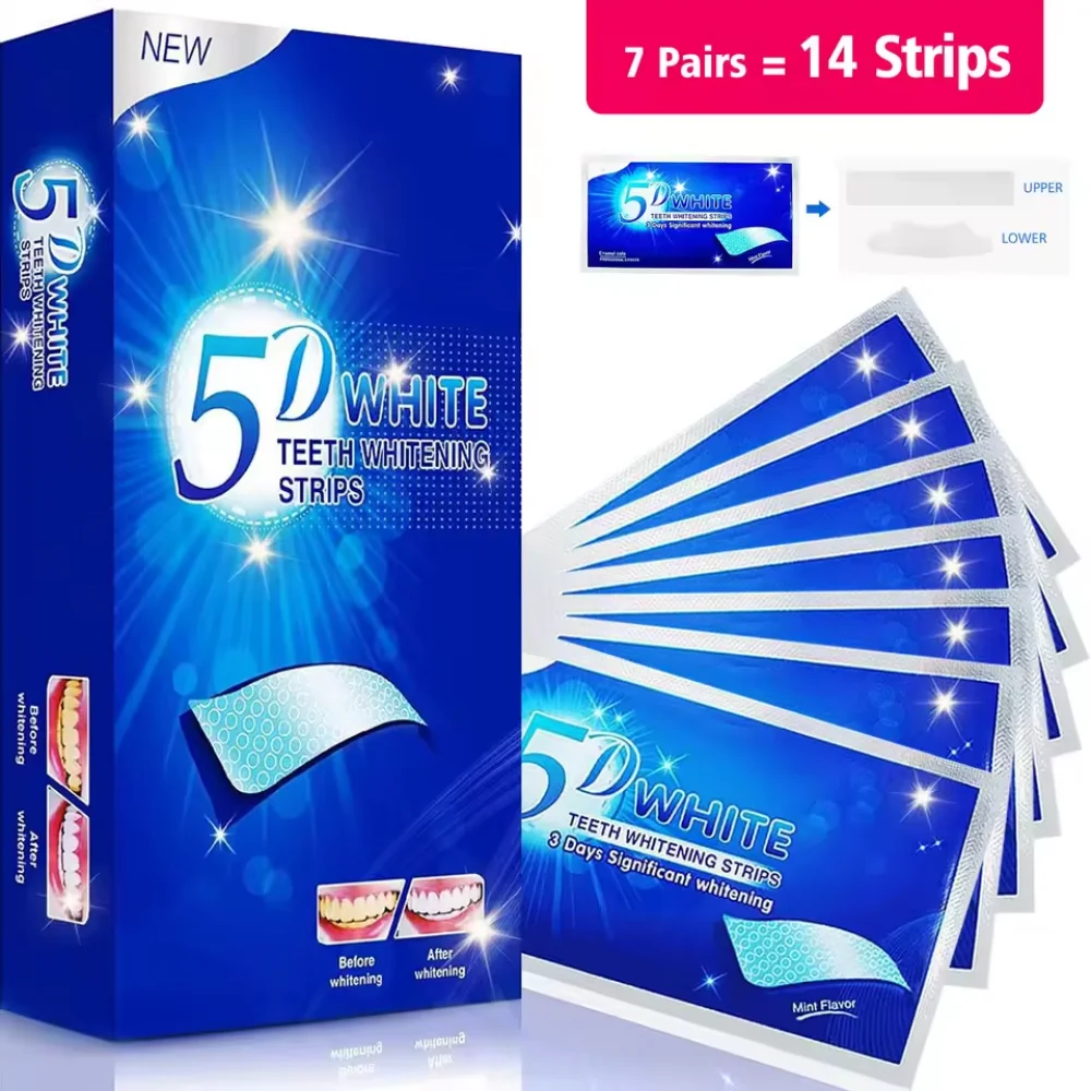 Whitening Strip 3D - Teeth Whitening Strips White Tooth Dental