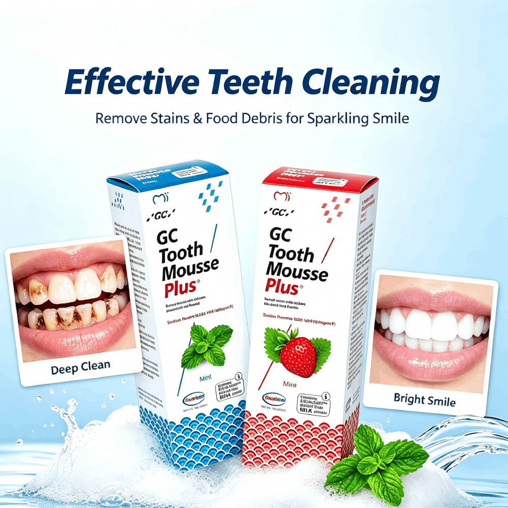 Teeth Whitening Mousse - Fruit Flavored Mousse Toothpaste Deep Clean