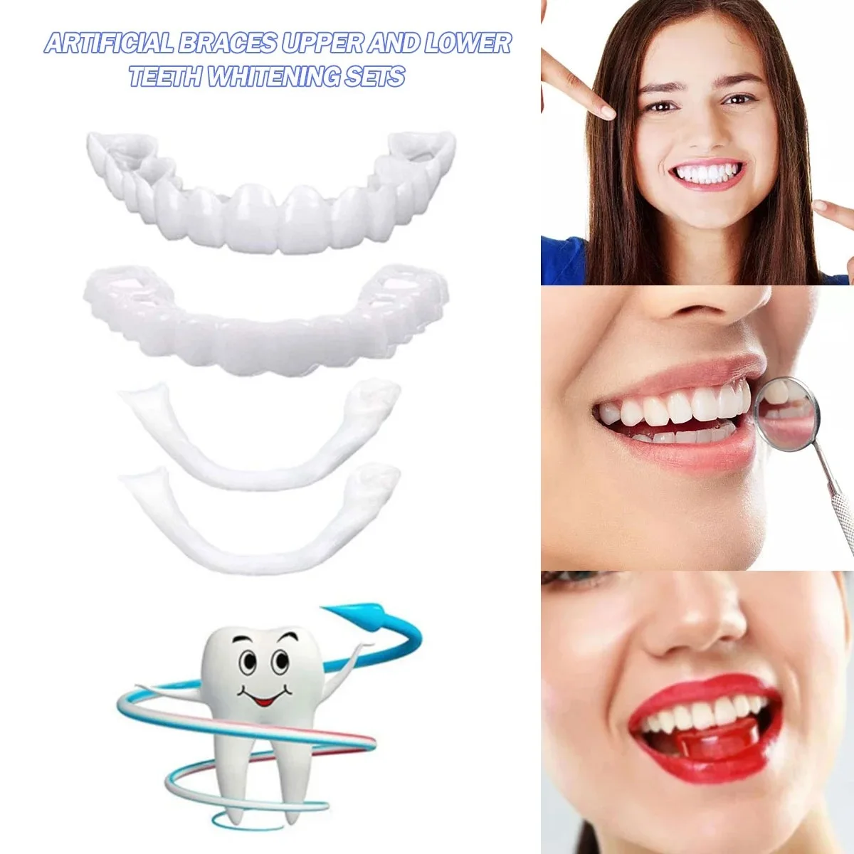 Teeth Whitening With Braces - Teeth Veneers Whitening Dentures Braces Temporary