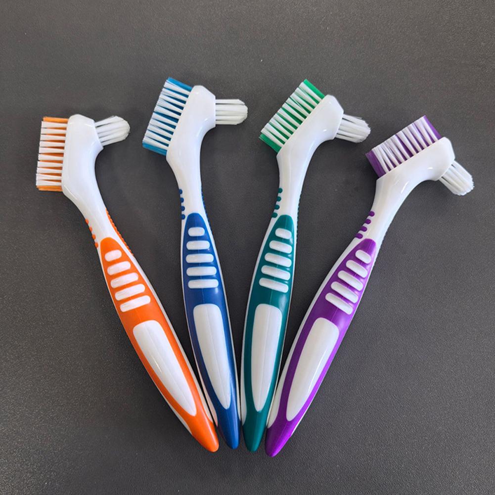 Teeth Whitening With Braces - 2026 Double Sided Denture Toothbrush Cleaning