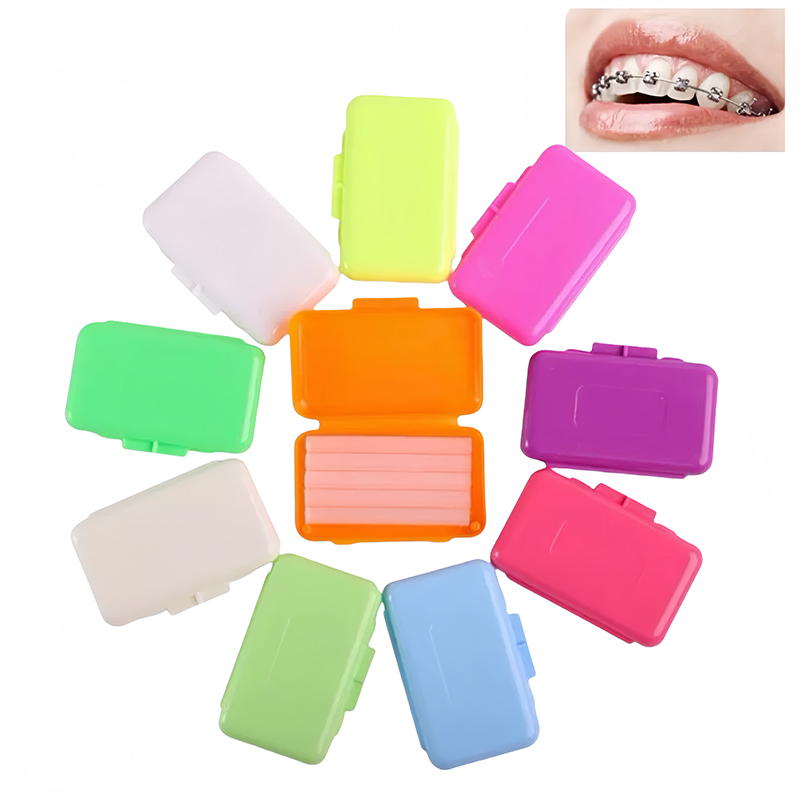Teeth Whitening With Braces - 10pcs Dental Orthodontic Relief Wax Mix
