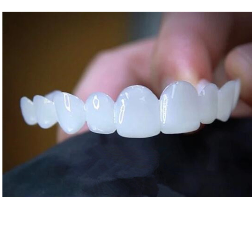 Teeth Whitening With Braces - Whitening Teeth Veneers Temporary False Dentures