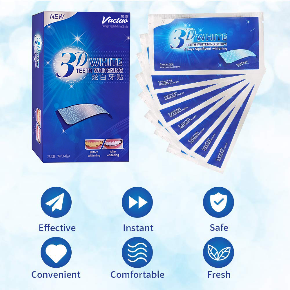 3D White Teeth Whitening Strip - Whitening Strip 3D review and price
