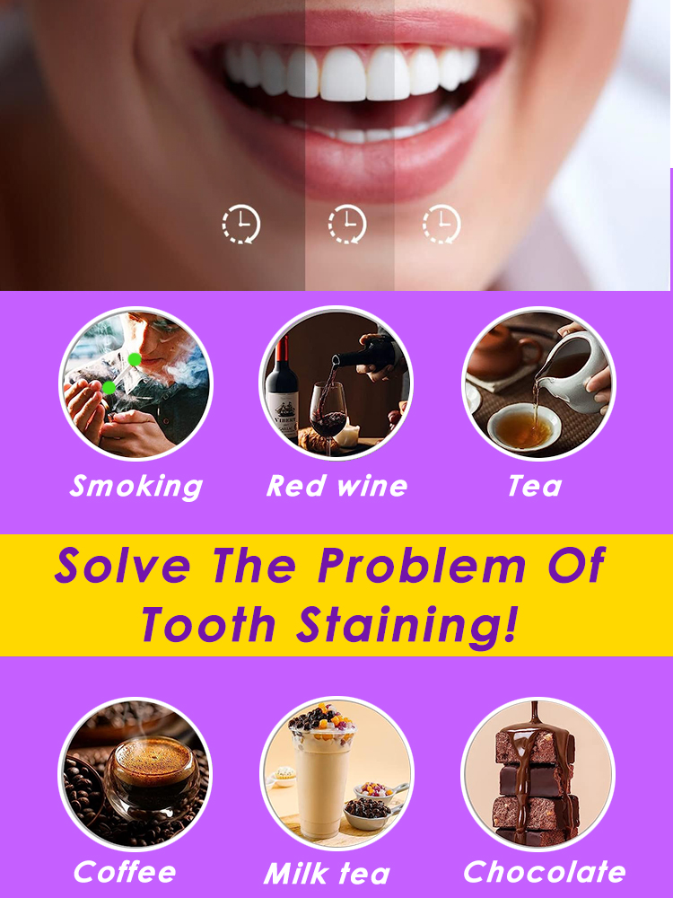Purple Whitening Toothpaste De - Teeth Whitening Mousse review and price
