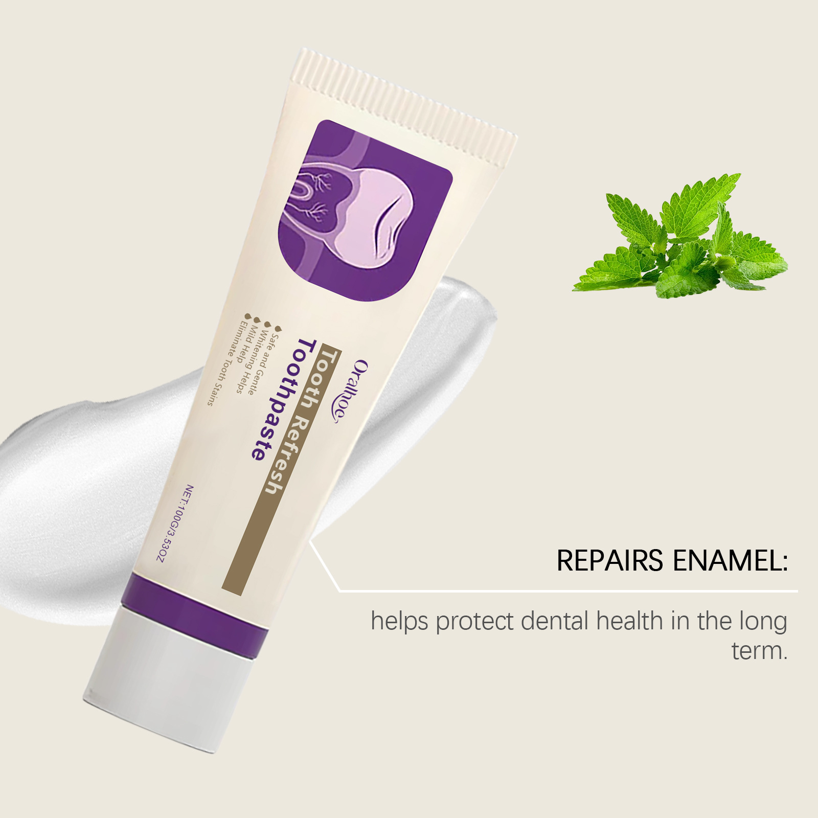 Teeth Refresh Toothpaste White - Teeth Whitening Cream review and price