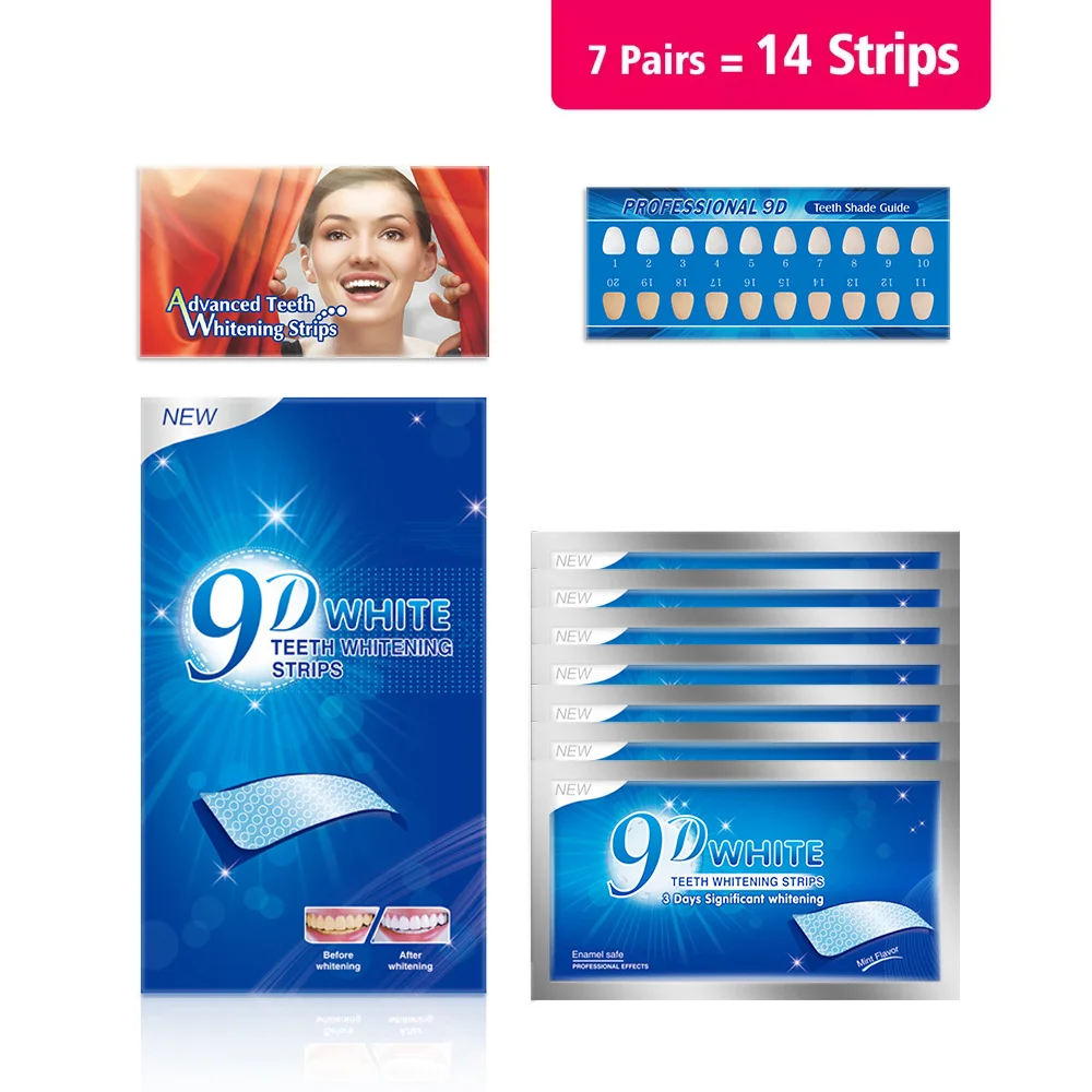 3D 5D 9D Professional Teeth Wh - Whitening Strip 3D review and price
