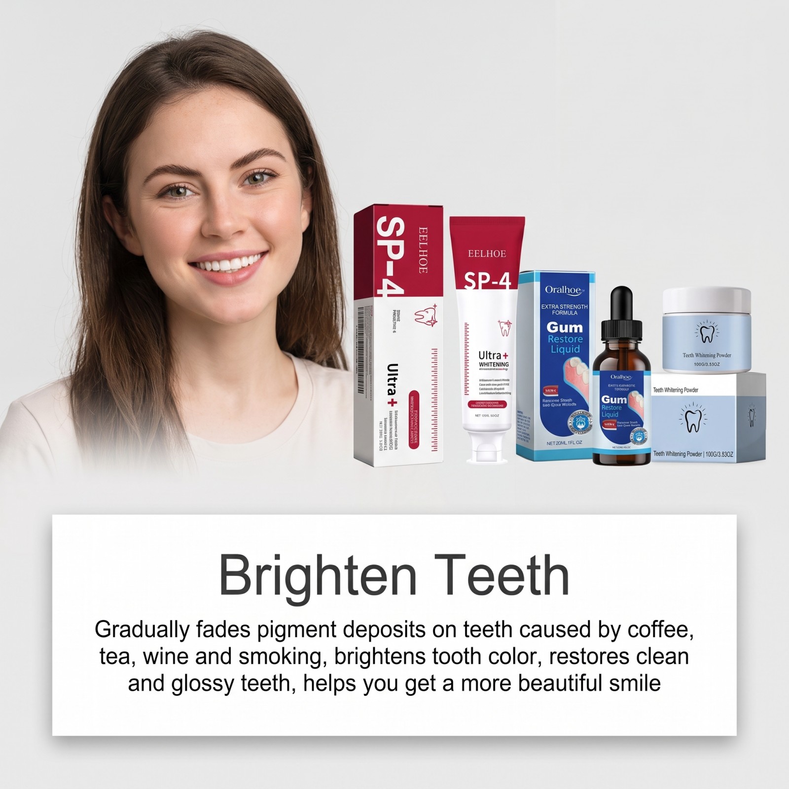 Oral Care Combo Set Whitening  - Teeth Whitening Q&M review and price