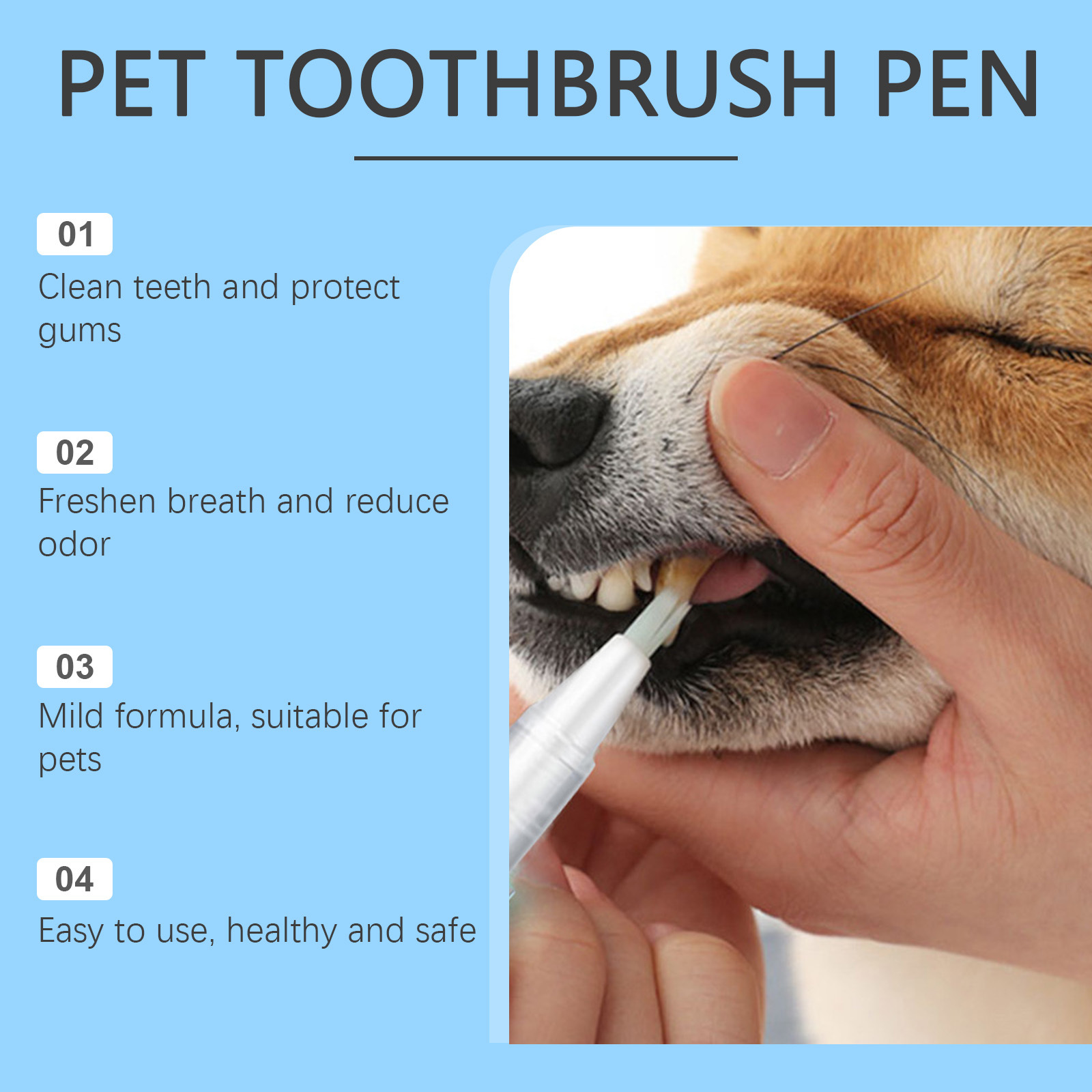 Oral Cleaning Gel Pen For Dogs - Teeth Whitening Cream review and price
