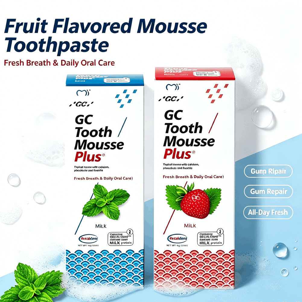 Fruit Flavored Mousse Toothpas - Teeth Whitening Mousse review and price