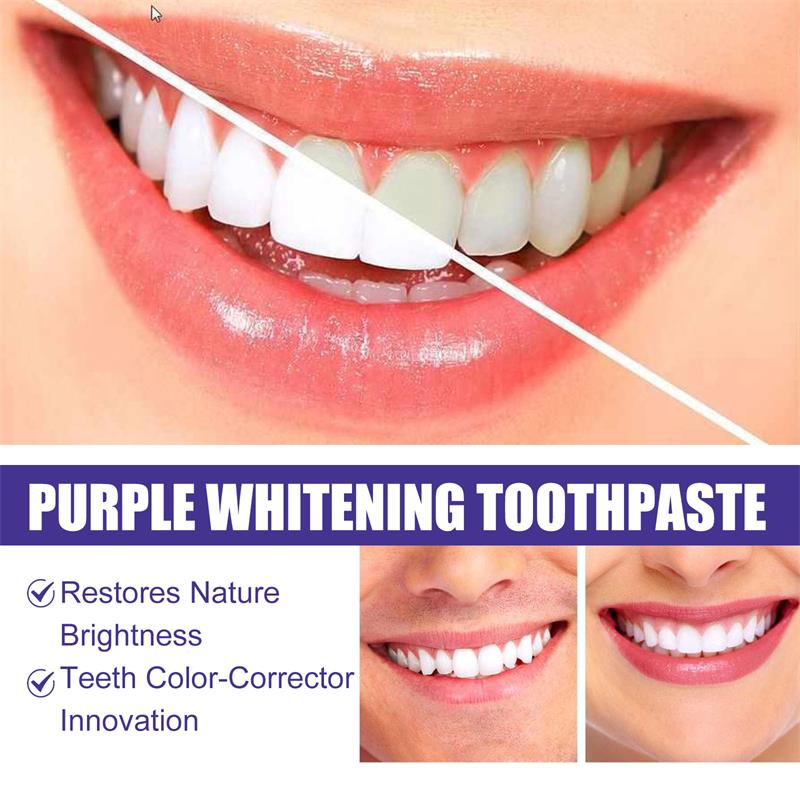 9D Purple Teeth Whitening Toot - Teeth Whitening Mousse review and price