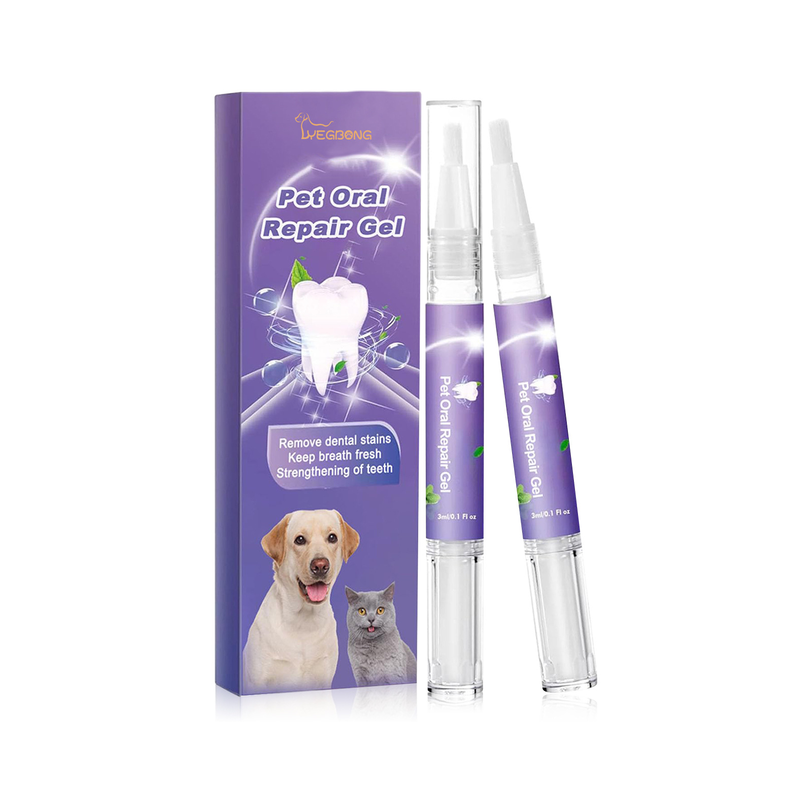 Pet Oral Repair Gel Puppy Tart - Teeth Whitening Q&M review and price