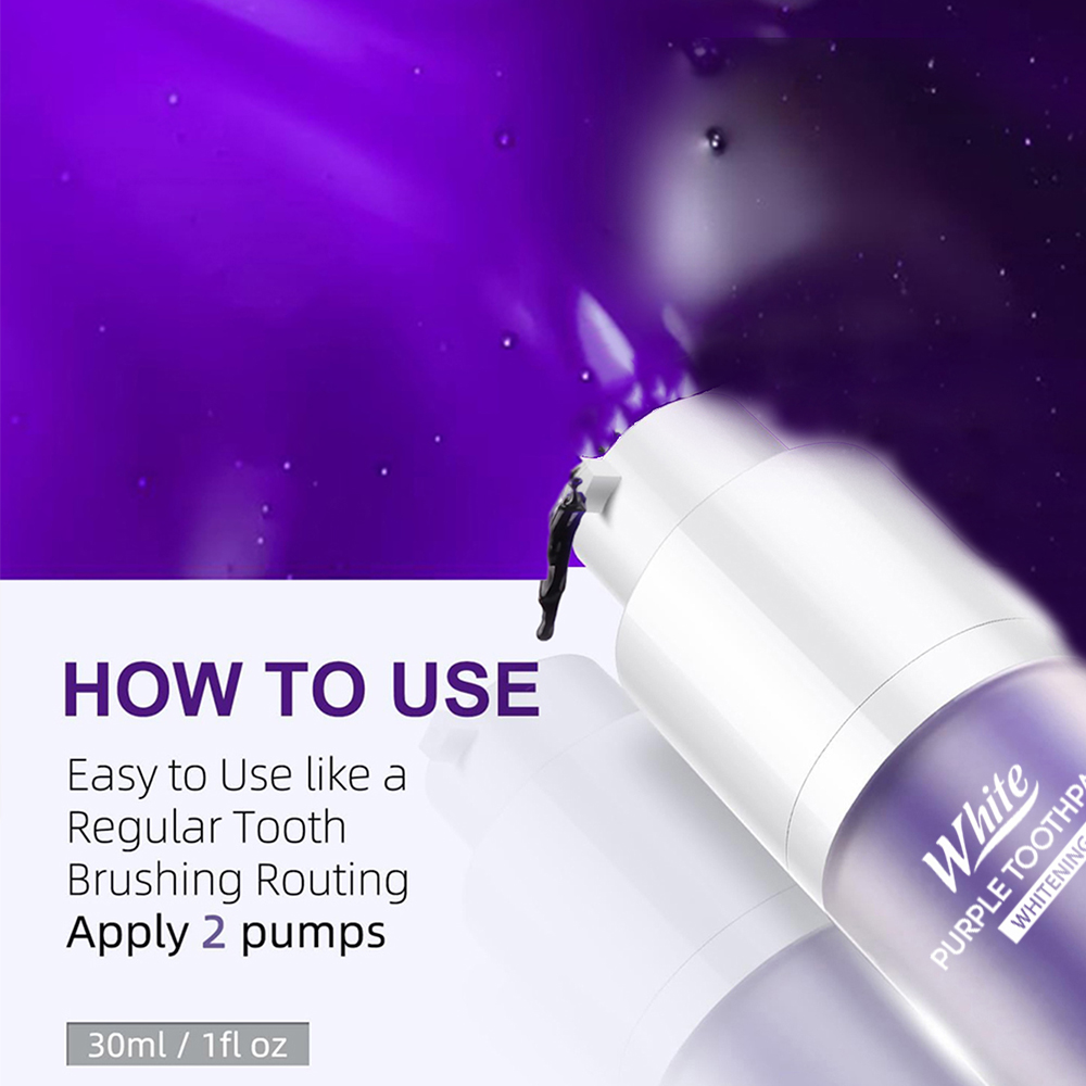 Purple Whitening Toothpaste 30 - Teeth Whitening Cream review and price