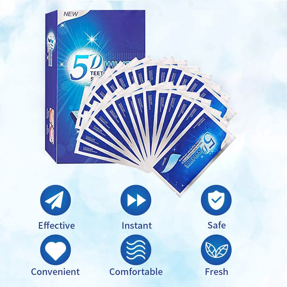 Teeth Whitening Stickers 3D/5D - Whitening Strip 3D review and price