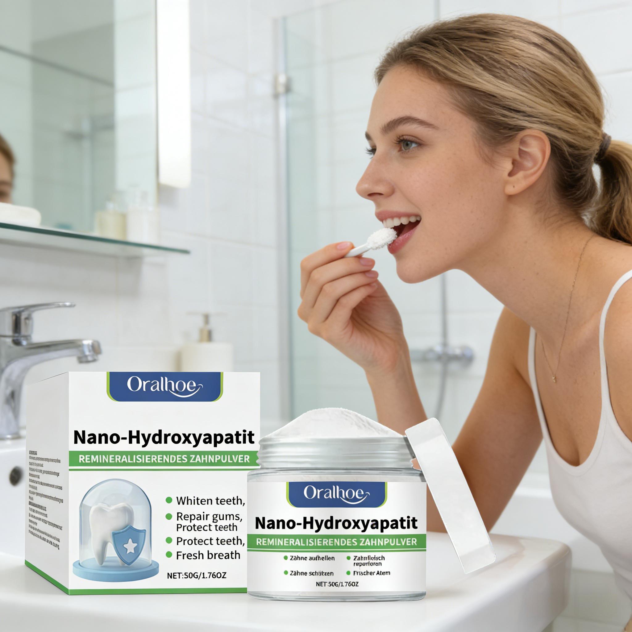 Oralhoe Whitening Tooth Powder - Teeth Whitening Q&M review and price