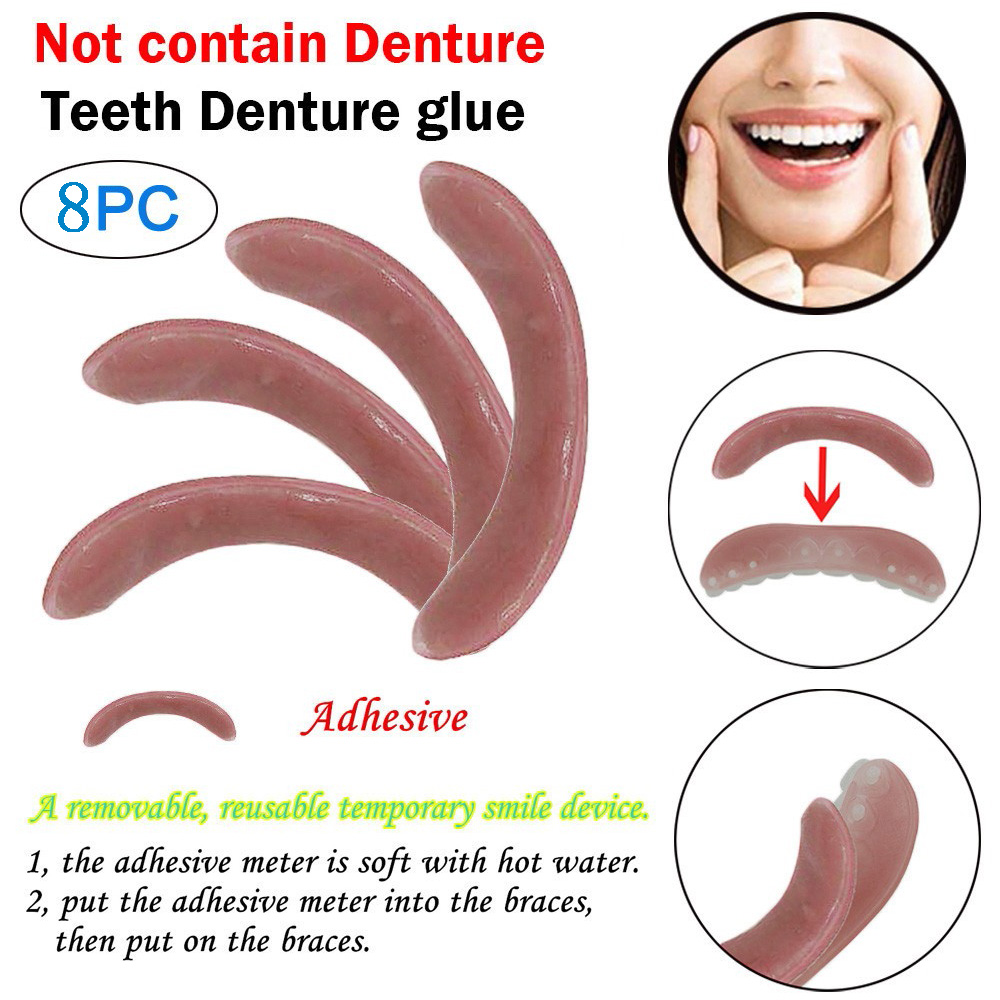 4/8 Pcs Whitening Braces Adhes - Teeth Whitening With Braces review and price