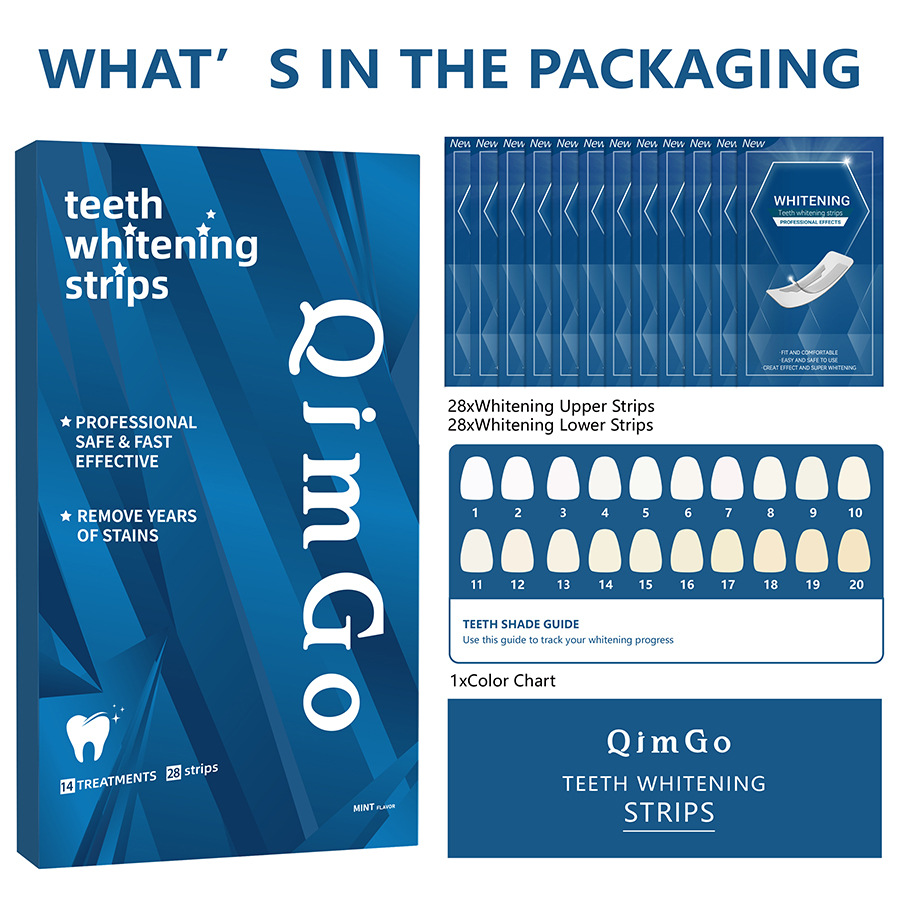 3D Dry Teeth Whitening Strips  - Whitening Strip 3D review and price