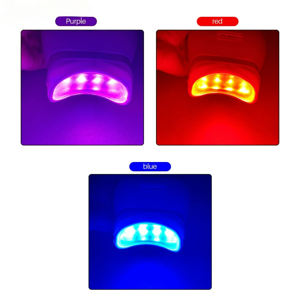 Adjustable 3 Colors LED Teeth  - Whitening Teeth Machine review and price