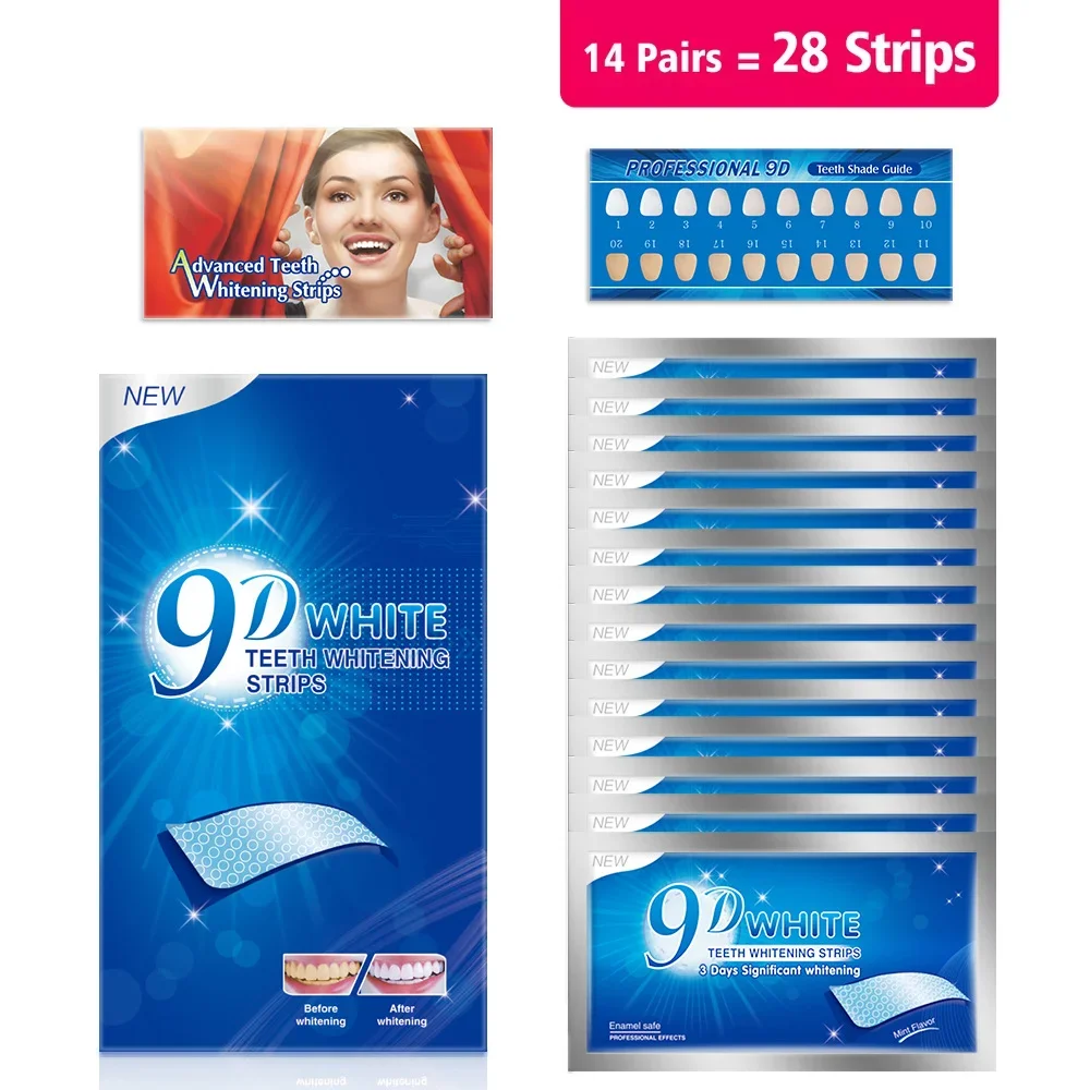 3D/5D/9D Whitening Teeth White - Whitening Strip 3D review and price