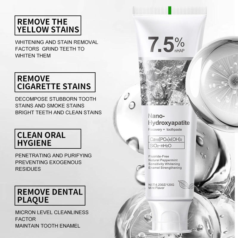 7.5% Hydroxyapatite Probiotic  - Teeth Whitening Cream review and price