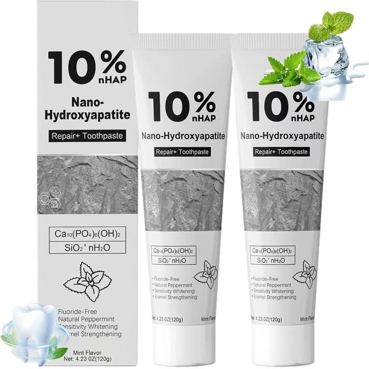 10% Nano Hydroxyapatite Whiten - Teeth Whitening Cream review and price