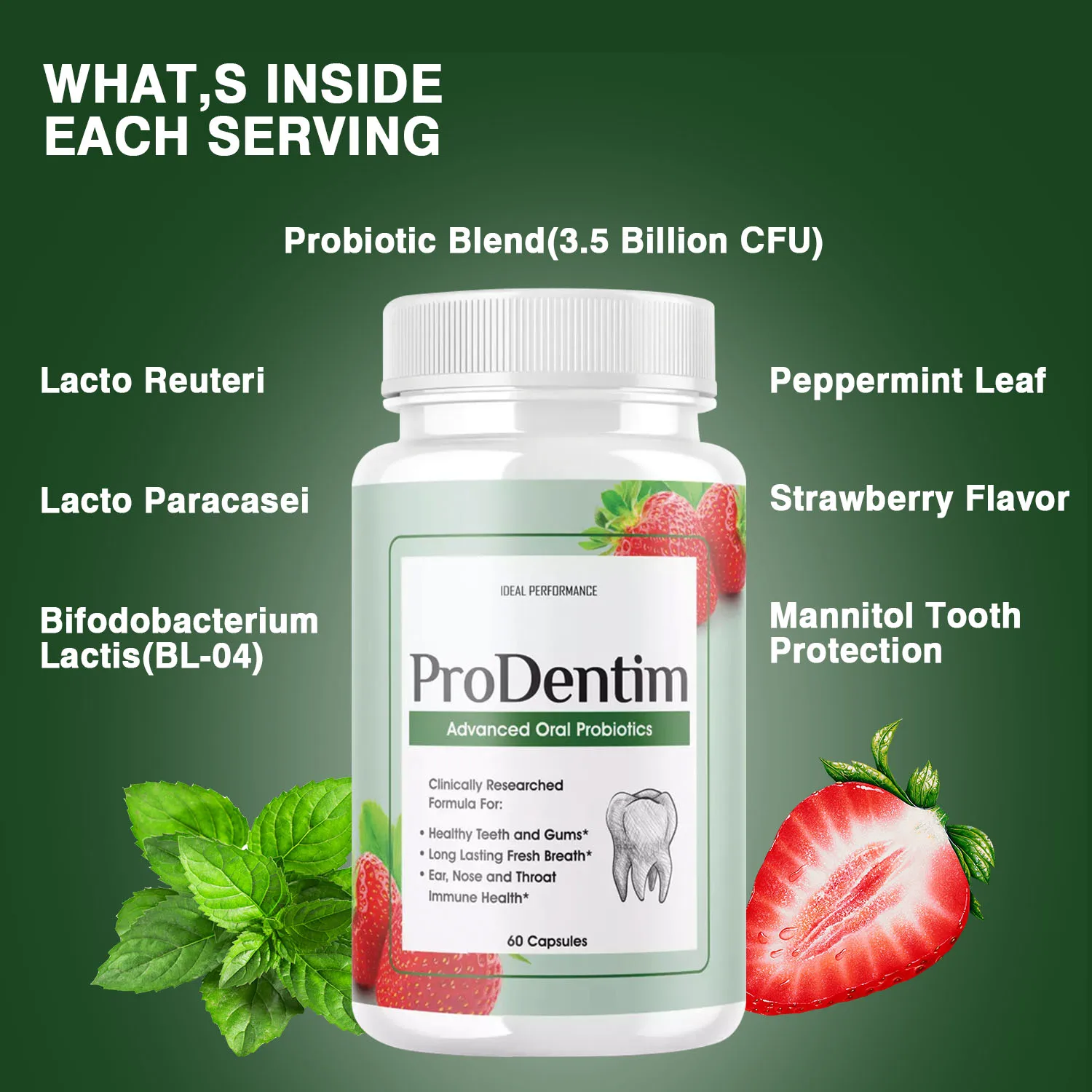 Advanced Oral Probiotics - Fre - Teeth Whitening Promotion review and price