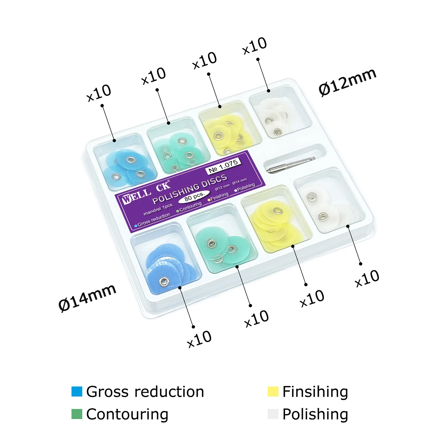 WELLCK Dental Polishing Discs  - Whitening Teeth Dentist review and price