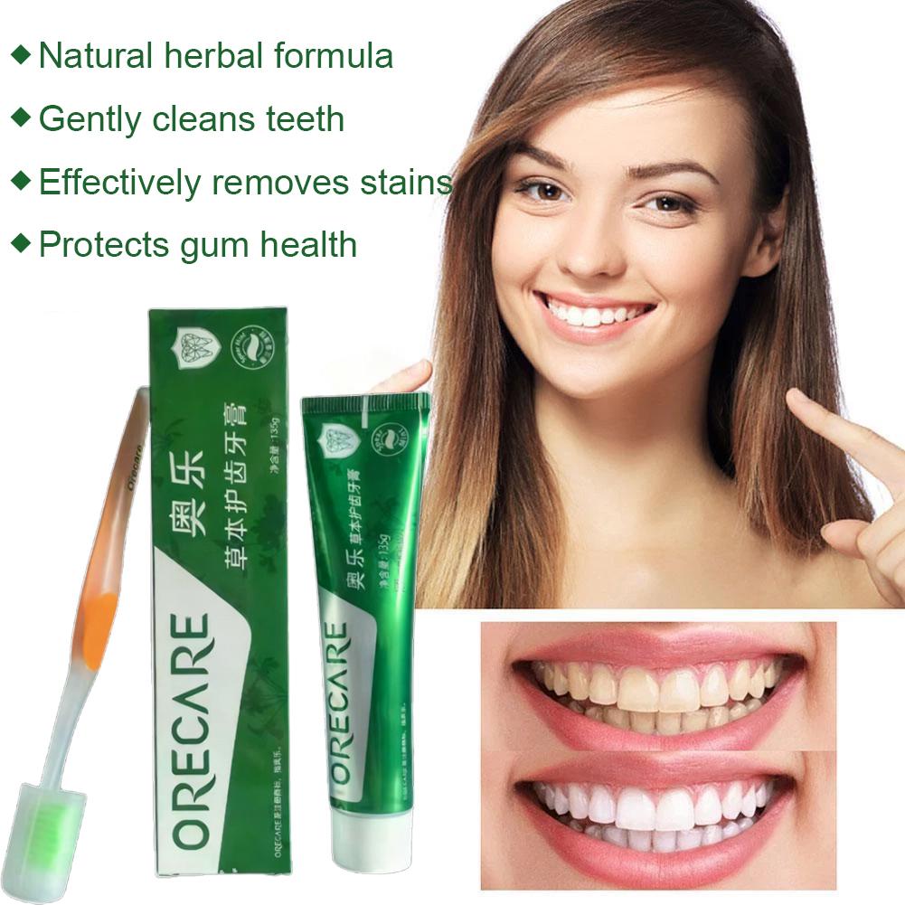 Herbal Toothpaste Rooibos Mint - Teeth Whitening Mousse review and price
