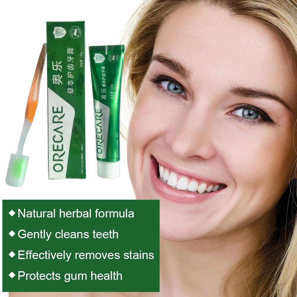Herbal Toothpaste Rooibos Mint - Teeth Whitening Mousse review and price