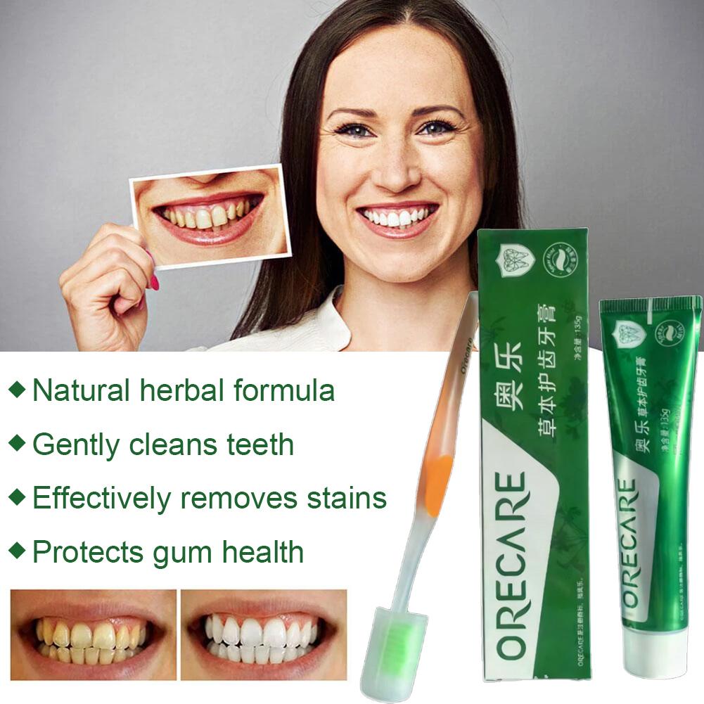 Herbal Toothpaste Rooibos Mint - Teeth Whitening Mousse review and price