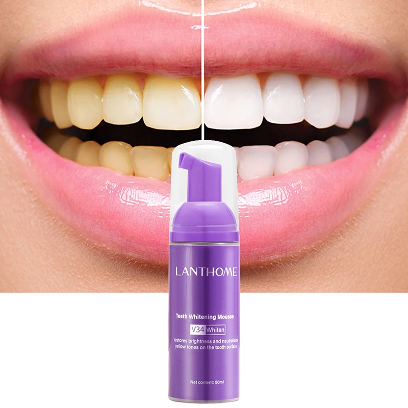 Mousse V34 Toothpaste Teeth Cl - Teeth Whitening Mousse review and price