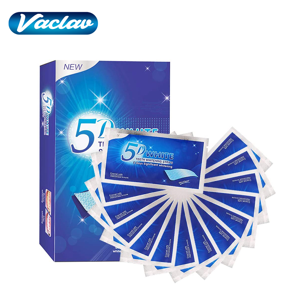5D White Teeth Whitening Strip - Teeth Whitening Q&M review and price